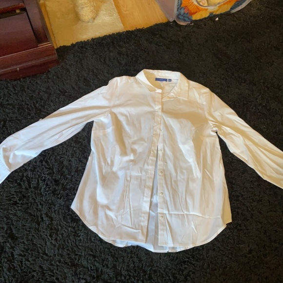 Apt. 9 Tops - Button down white shirt
